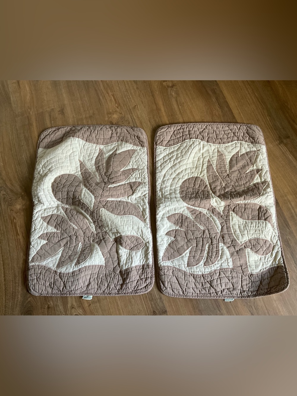 Bundle of 4  Quilted Standard Size Pillow Sham